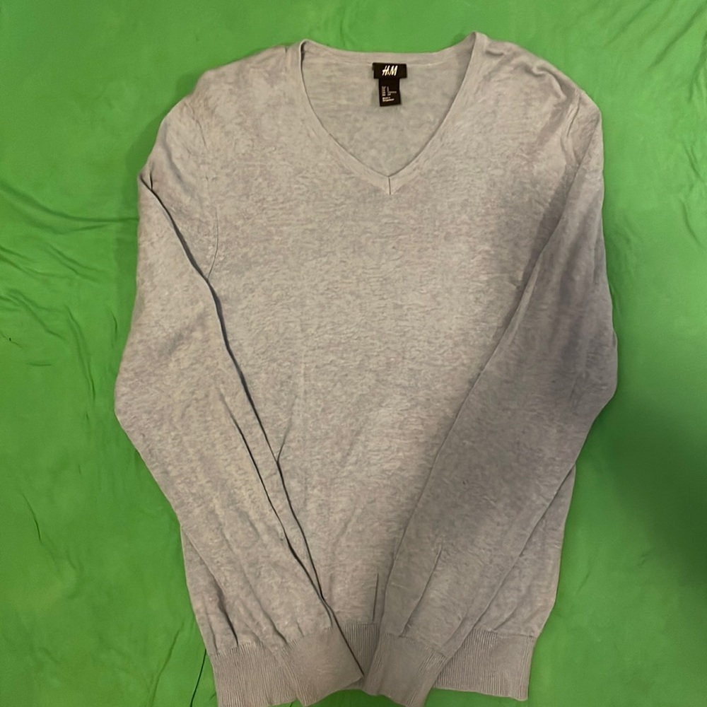 H&m baby light blue sweater size small